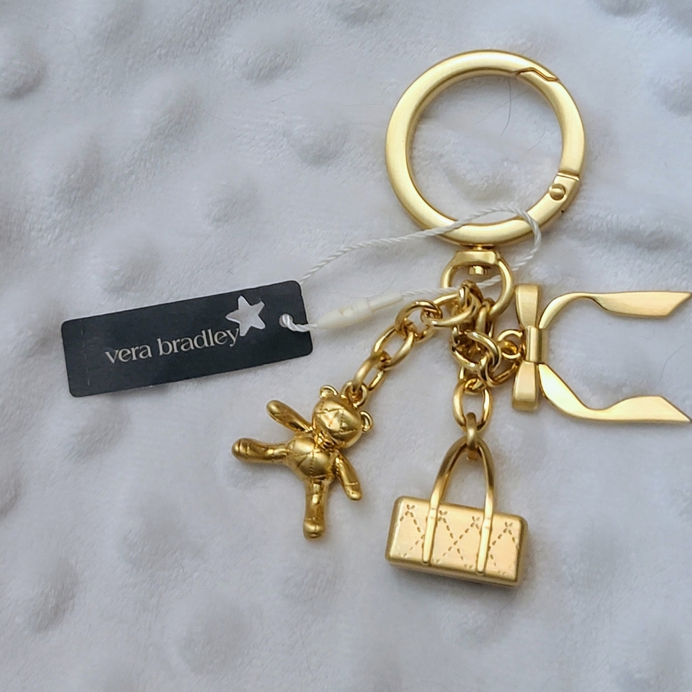 Vera Bradley Icons Purse  Charm